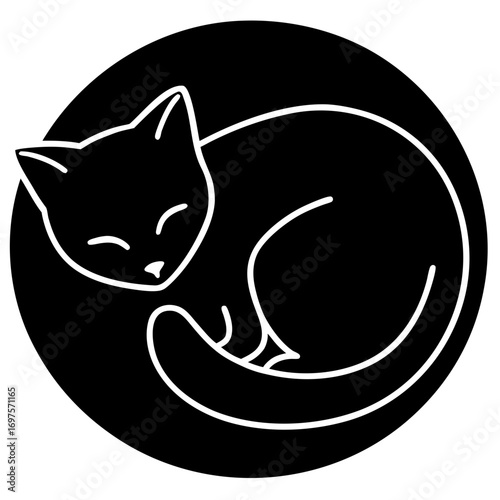 vector illustration of a cat