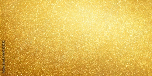 Golden glitter background with shimmering light, perfect for elegant designs and festive themes.