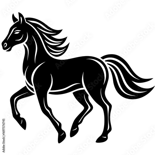 horse vector illustration