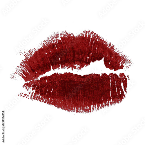 Foto red lipstick kiss, lip gloss png collection