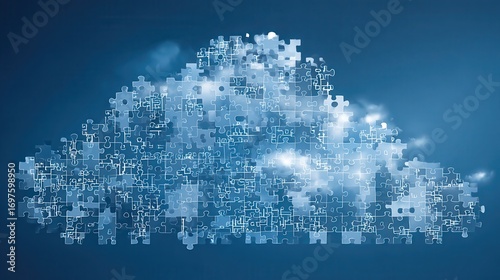 Microservices Architecture Puzzle Integration with Circuit Patterns in Cloud-Native Software Management.