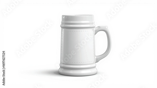 Oktoberfest Beer Mug Vector – Traditional German Festival Drink Icon
