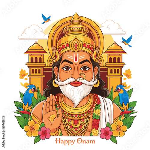 King Mahabali-Onam Festival-Kerala-India