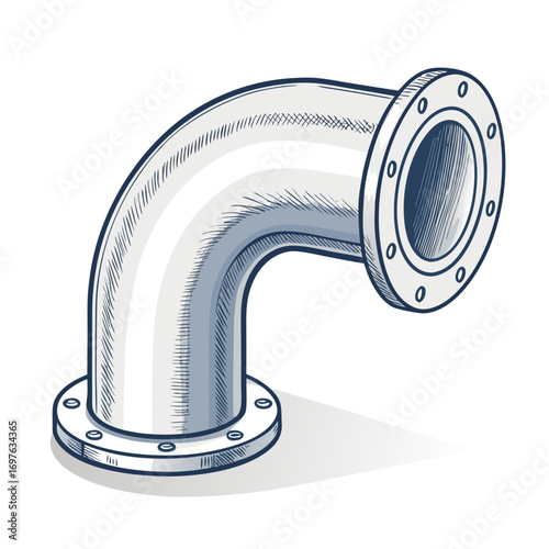 Showcasing Create Bold Stroke Pipe Elbow Degree Stunning Professional Photo