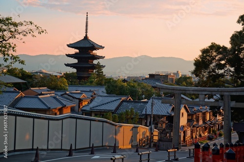 旧市街の風景、京都