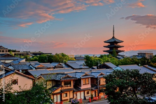 旧市街の風景、京都