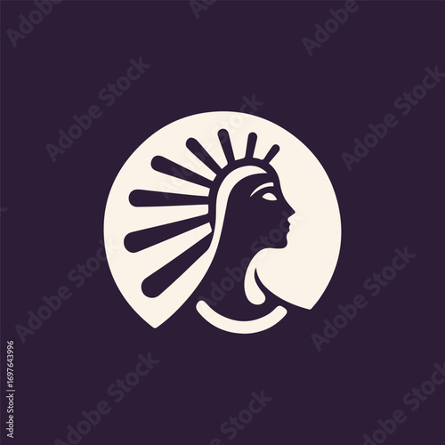 Egypt lady logo