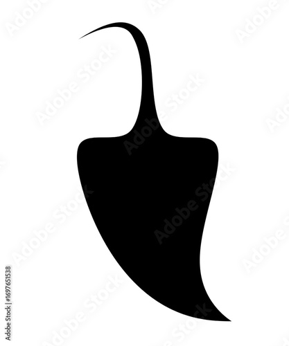 chili icon vector