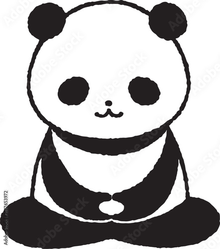 坐禅パンダ
