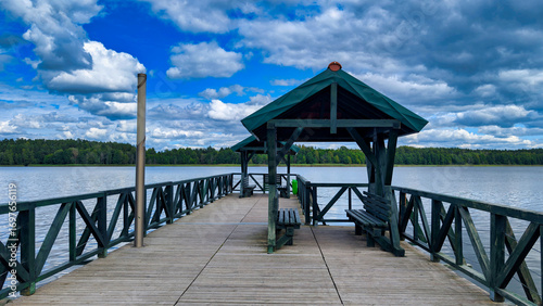 Fototapeta Naklejka Na Ścianę i Meble -  Gołdap lake