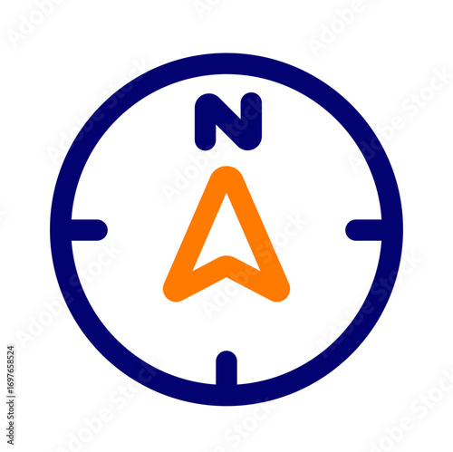 north 