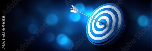 business marketing concept with effective, arrow, strategic