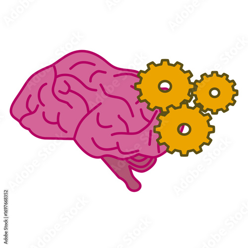 Brain with Gear Mechanism