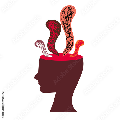 Abstract Patterns Inside Human Mind
