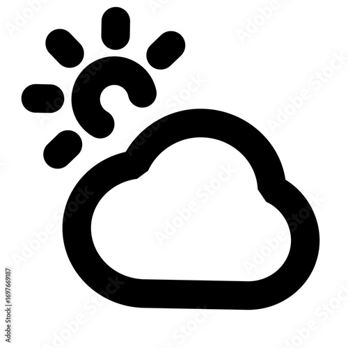 Dazzle line icon vektor ilustration 