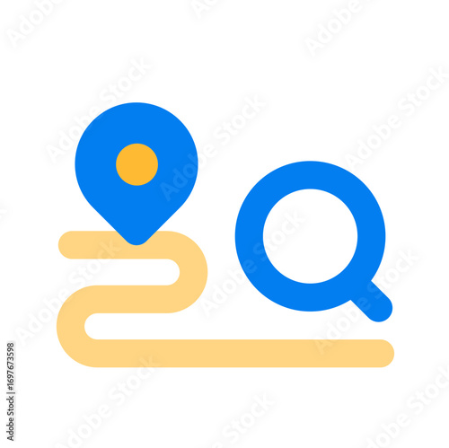 searching route 