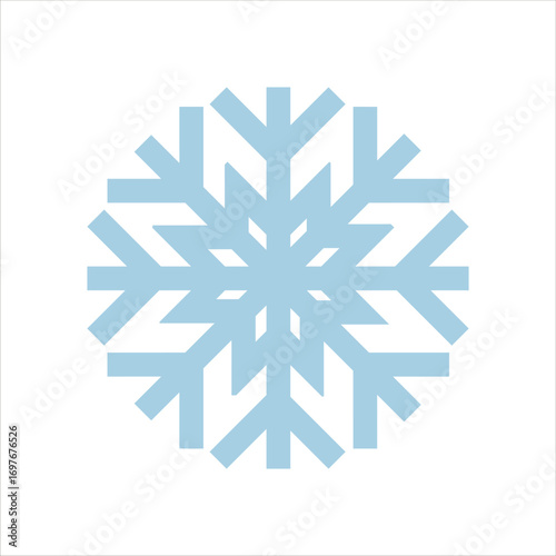 Snow Icon Vector Flat Illustration