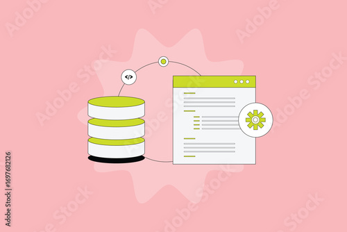 Database sharing data on website on user request, Website coding to connect through database, Database configuration.