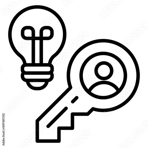 key employee icon