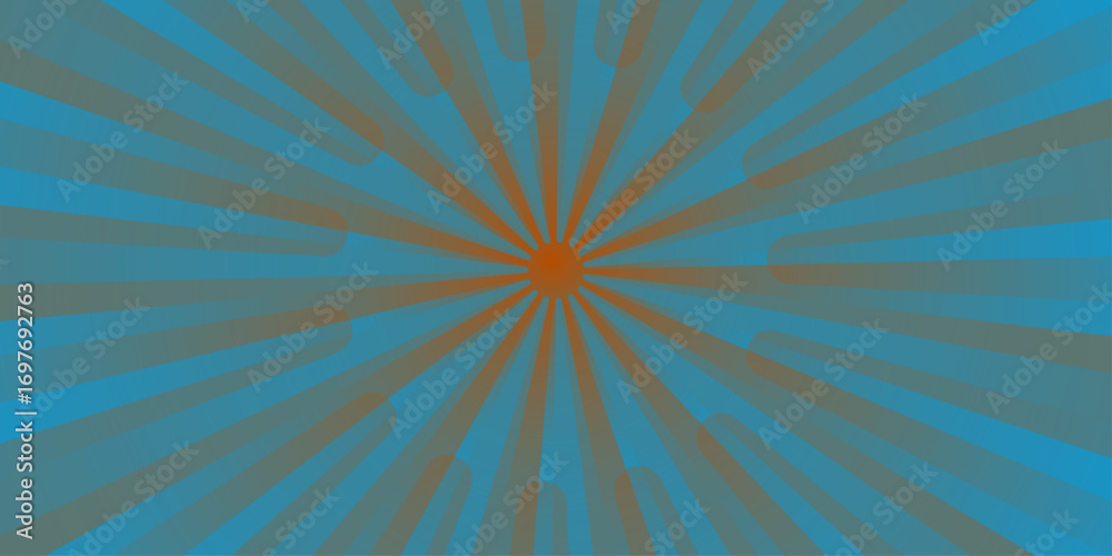 Obraz premium Radiating red orange lavender burst background. red orange background with white sun ray. Pattern of starburst. Abstract ultra red texture with light of sunburst. Pink retro striped background. 