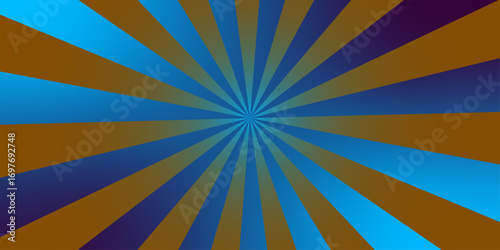 Radiating red orange lavender burst background. red orange background with white sun ray. Pattern of starburst. Abstract ultra red texture with light of sunburst. Pink retro striped background. 