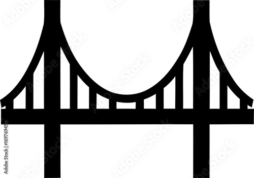 Golden gate bridge icon