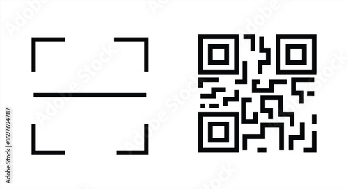 Simple fake bar code PNG image
