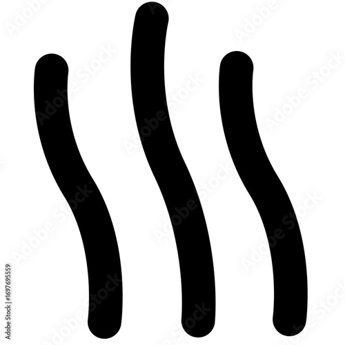 Dazzle line icon weather 