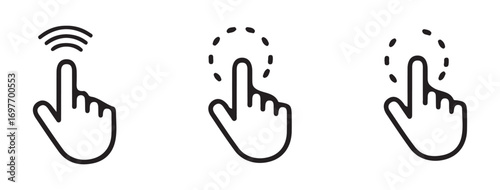 Touch Point Icons for Interactive Technology