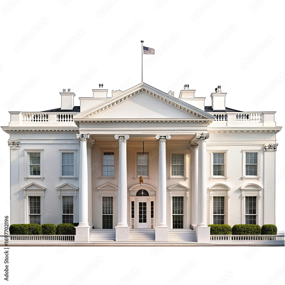 Obraz premium white house