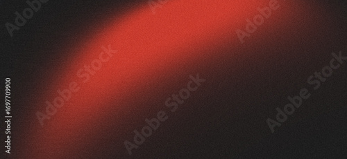 Quadro su tela Abstract image showing a gradient from red to black with textured surface isolat