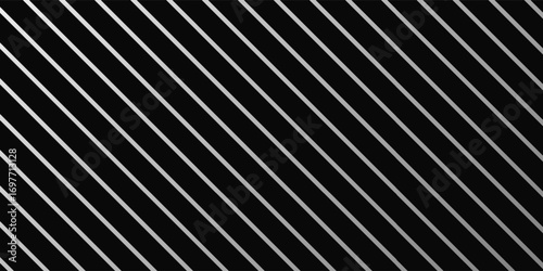 Black abstract background design hexagon. Premium stripe texture line good modern simple art