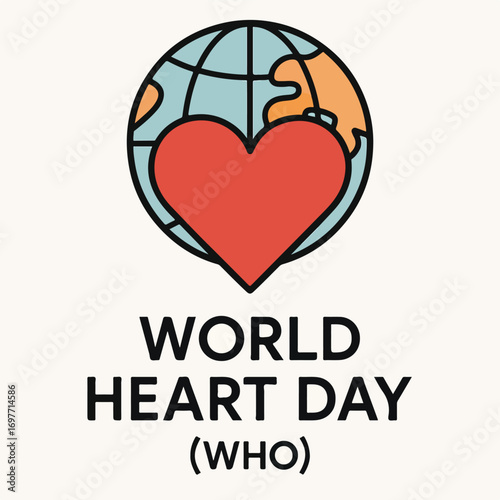 World Heart Day Awareness – Heart Health and Wellness Concept.