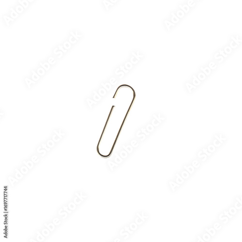 Small Gold Metal Paper Clip