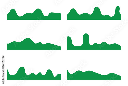 Wave shape certificate vector header. Luxury curved border design, cover cover. Abstract divider for banner footer. Website separator for flyer, ribbon pattern bottom page frame in eps 10.