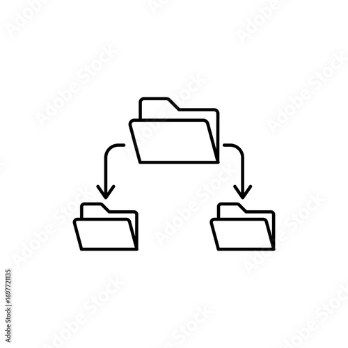 Icon a Replication, isolated against a clean background.