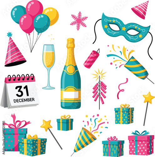 Party Decoration Essentials: Balloons, Confetti, and Gifts