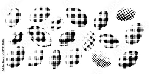 Pistachio in halftone style, retro pop art, black and white dots pattern, vintage engraving effect, isolated on white background