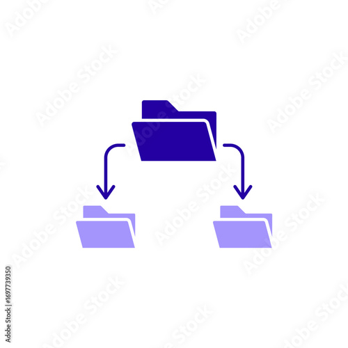 Icon a Replication, isolated against a clean background.