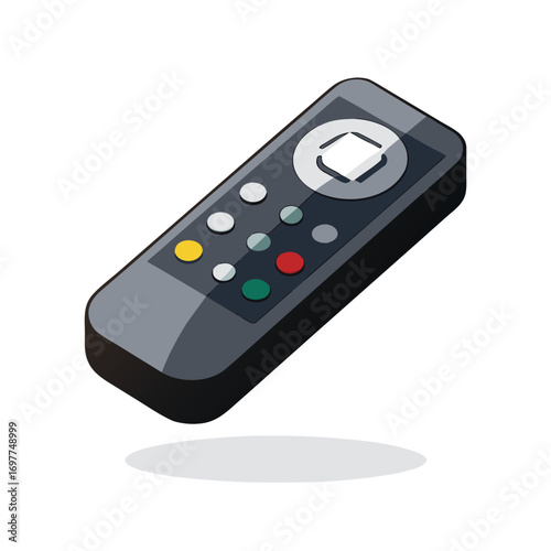 remote control isolated on white