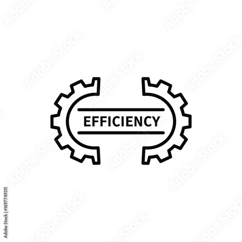 Optimizing Business Processes A Symbolic Gear Icon for Enhanced Efficiency and Productivity Solutions