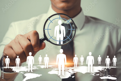Talent acquisition recruitment strategy finding the best candidate with global hr management skills search
