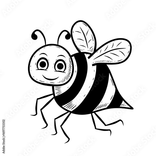 Sketch of bee