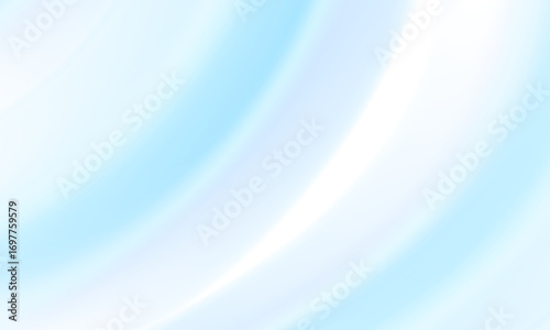 青色のぼやけたグラデーションの波と細い隙間のイラスト