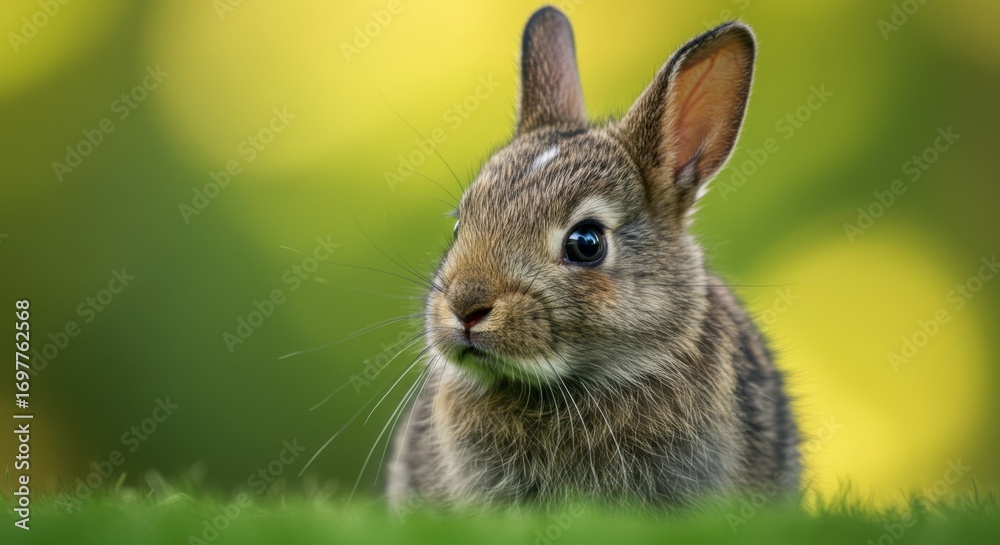 Fototapeta premium rabbit in the grass
