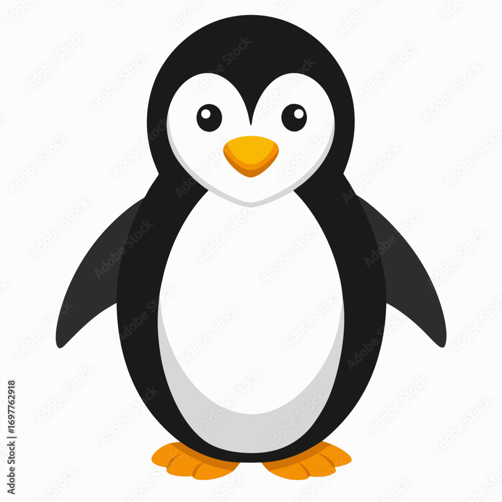 Obraz premium penguin on the snow