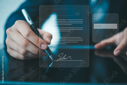 Digital signature technology signing documents online contract management software solution