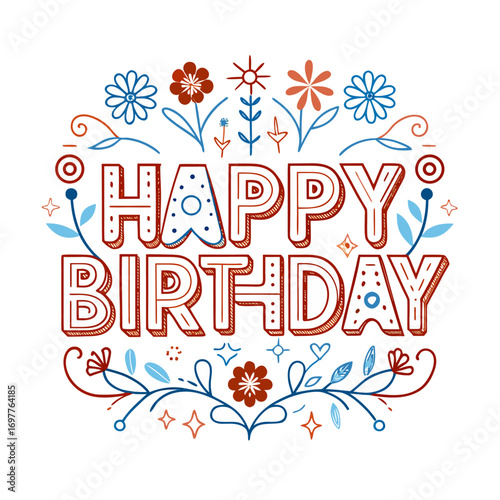 minimal-style--pastel-background--clean-font---happy Birthday