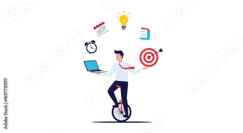 Mastering multitasking the art of juggling work tasks goals and ideas effectively