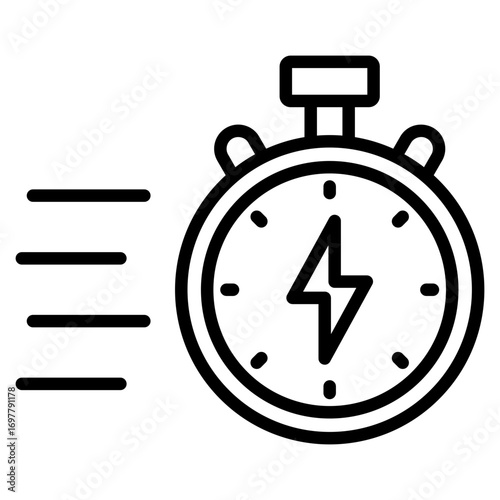Quick Service Icon Element For Design